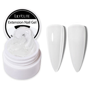 Clear Non Stick Hand 5D Sculpting Extension Gel 8ml Extension Nail Gel LILYCUTE