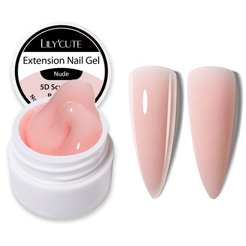 Nude Non Stick Hand 5D Sculpting Extension Gel 8ml
