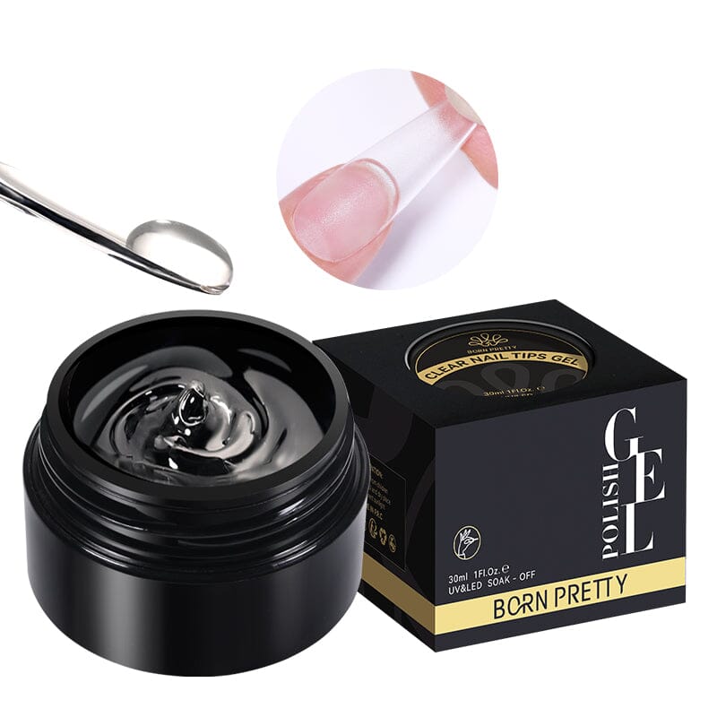 Clear Nail Tips Gel 30ml Gel Nail Polish BORN PRETTY