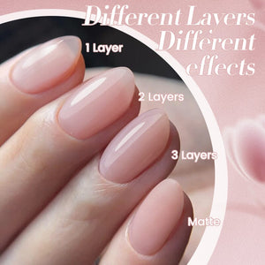 Jelly Nude Gel JN14 10ml Gel Nail Polish BORN PRETTY
