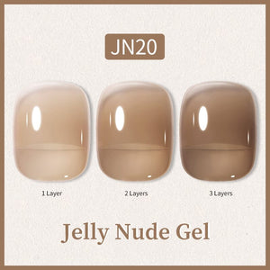 Jelly Nude Gel JN20 10ml Gel Nail Polish BORN PRETTY