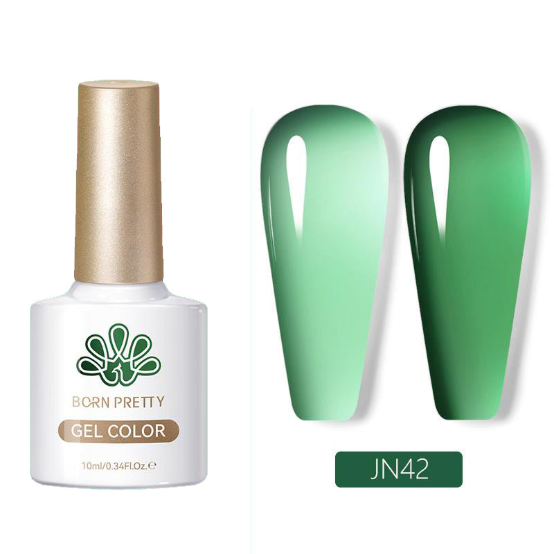 Green Jelly Nude Gel Polish JN42 10ml