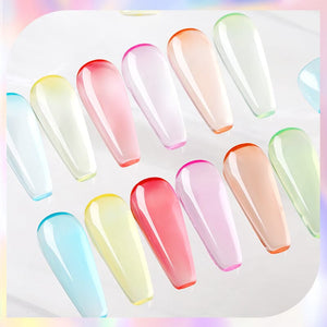 Pastel Jelly Nude Gel 10ml Gel Nail Polish BORN PRETTY
