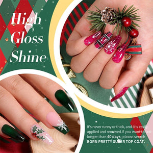 Christmas Series Color Gel Nail Polish 10ml Gel Nail Polish BORN PRETTY