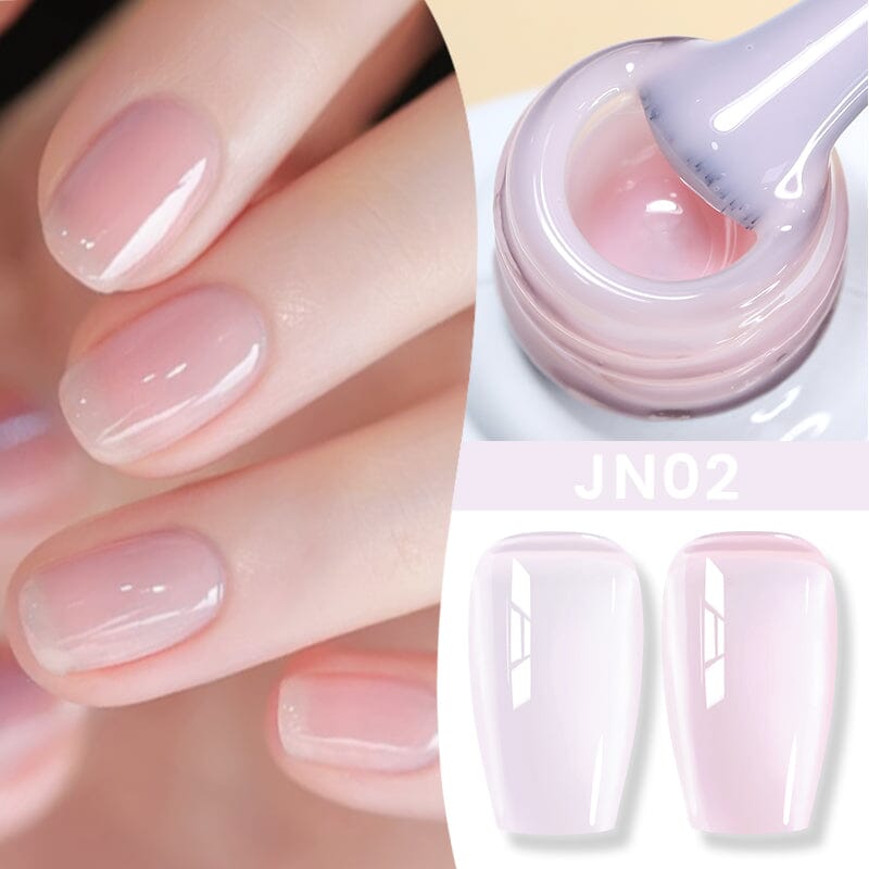Jelly Nude Gel Polish 10ml (JN01-JN50) Gel Nail Polish BORN PRETTY JN02