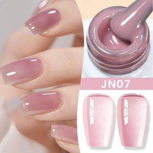 Jelly Nude Gel Polish 10ml (JN01-JN50) Gel Nail Polish BORN PRETTY JN07