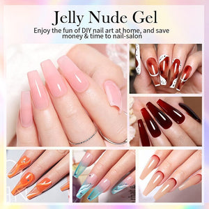Jelly Nude Gel JN25 10ml Gel Nail Polish BORN PRETTY