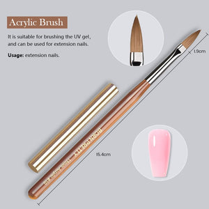 BORN PRETTY Nail Art Brush Tools & Accessories BORN PRETTY #01 Acrylic Brush