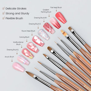 Acrylic UV Nail Brush Tools & Accessories BORN PRETTY
