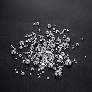 200pcs Half Round Flat Bottom Pearls Nail Art No Brand