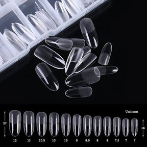 120pcs Water Drop Matte False Nail Tips Nail Tips No Brand