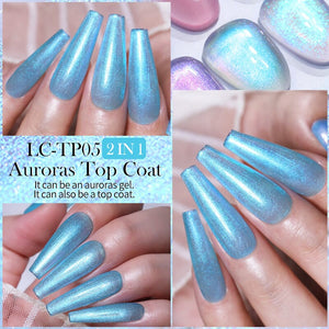 Auroras Top Coat LC-TP04 7ml Base & Top Coat LILYCUTE
