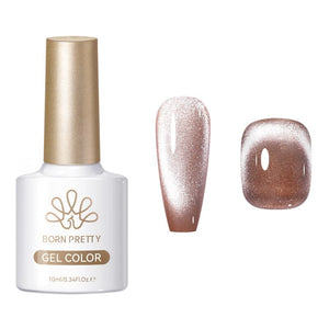 Crystal Cat Magnetic Gel MY323 Sea Blue 10ml Gel Nail Polish BORN PRETTY