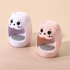 Pink Cat USB Mini Nail Lamp Tools & Accessories No Brand
