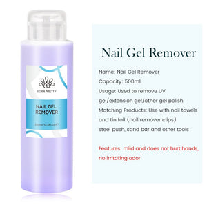Nail Cleaner Gel Remover Brush Cleaner 500ml Nail Care BORN PRETTY Nail Gel Remover
