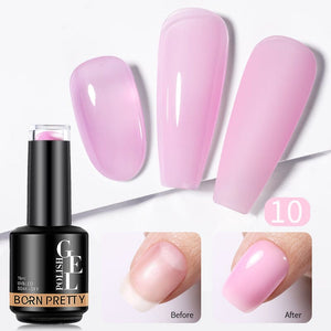 BORN PRETTY Rubber Base Gel 15ml Gel Nail Polish BORN PRETTY