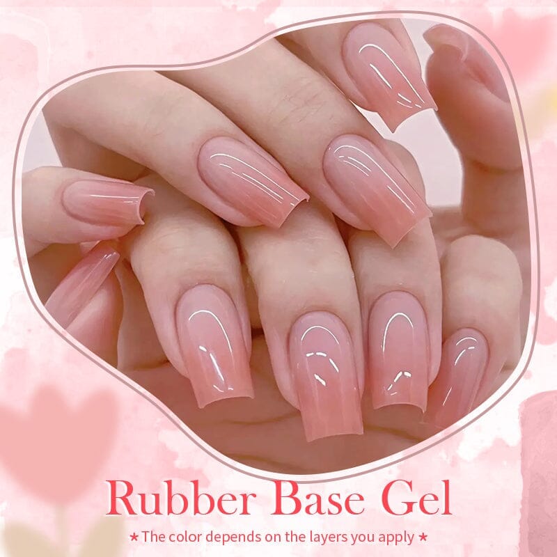 BORN PRETTY Rubber Base Gel 15ml Gel Nail Polish BORN PRETTY