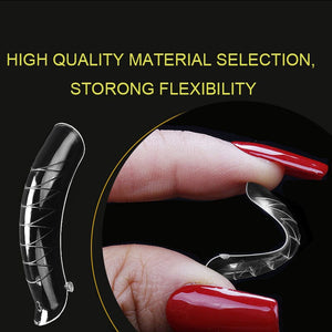 60pcs #05 Extension Gel Mold Tips Nail Tips No Brand