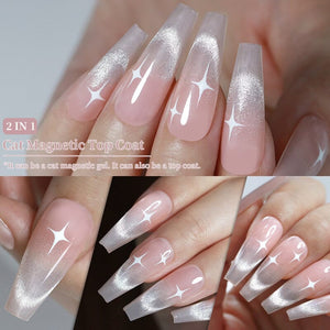 Cat Magnetic Top Coat 7ml Base & Top Coat LILYCUTE