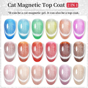 Cat Magnetic Top Coat 7ml Base & Top Coat LILYCUTE