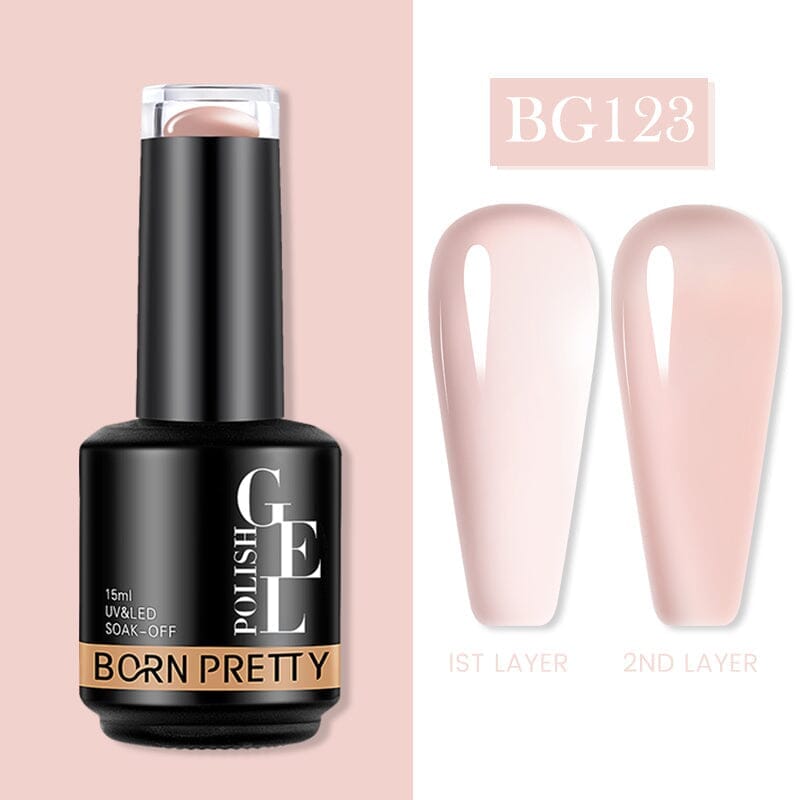 Jelly Nude Gel 15ml Gel Nail Polish BORN PRETTY