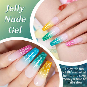 Jelly Nude Gel 15ml Gel Nail Polish BORN PRETTY