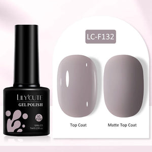 Color Gel Polish 7ml Gel Nail Polish LILYCUTE LC-F132