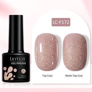 Color Gel Polish 7ml Gel Nail Polish LILYCUTE LC-F172
