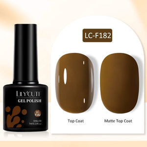 Color Gel Polish 7ml Gel Nail Polish LILYCUTE LC-F182