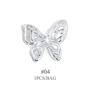 Butterfly Opal Alloy Nail Decoration 04 Nail Art BORN PRETTY