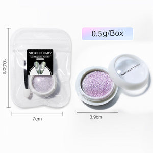 Auroras Cat Magnetic Powder NDM003 Nail Art NICOLE DIARY