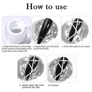 Liner Paint Gel 10ml Gel Nail Polish BORN PRETTY