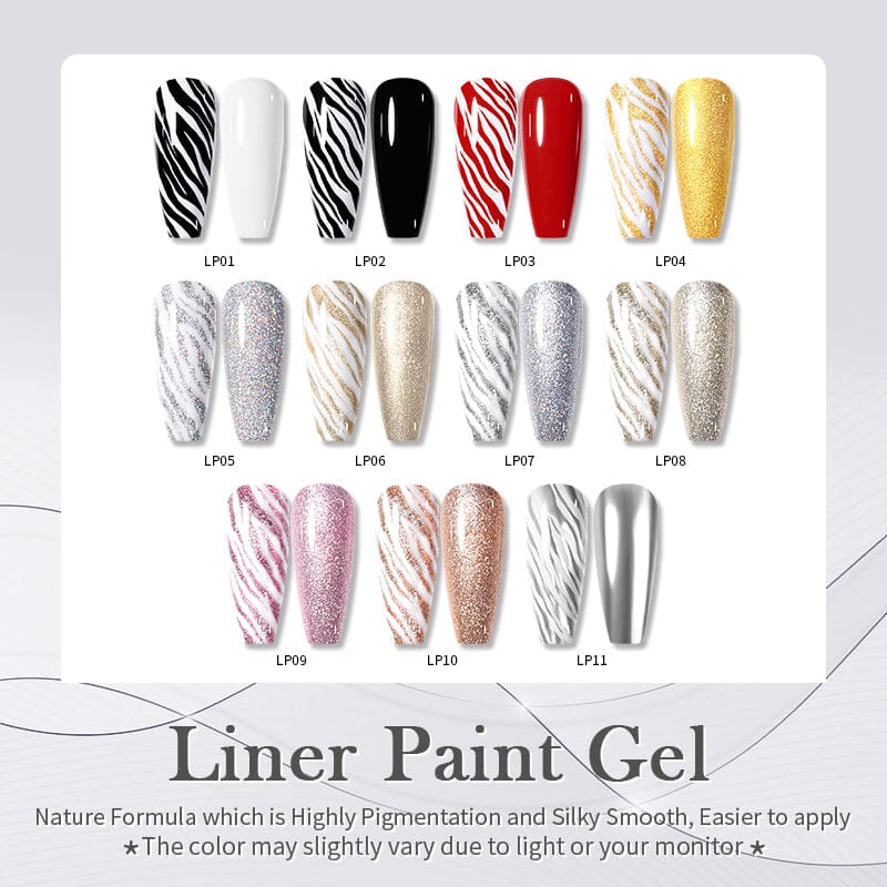 Liner Paint Gel 10ml Gel Nail Polish BORN PRETTY