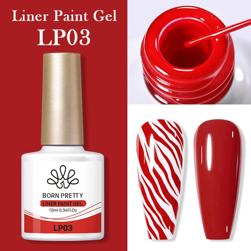 Liner Paint Gel 10ml Gel Nail Polish BORN PRETTY