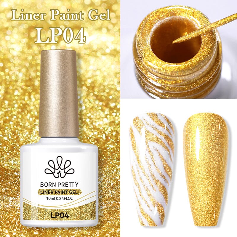Liner Paint Gel 10ml Gel Nail Polish BORN PRETTY LP04