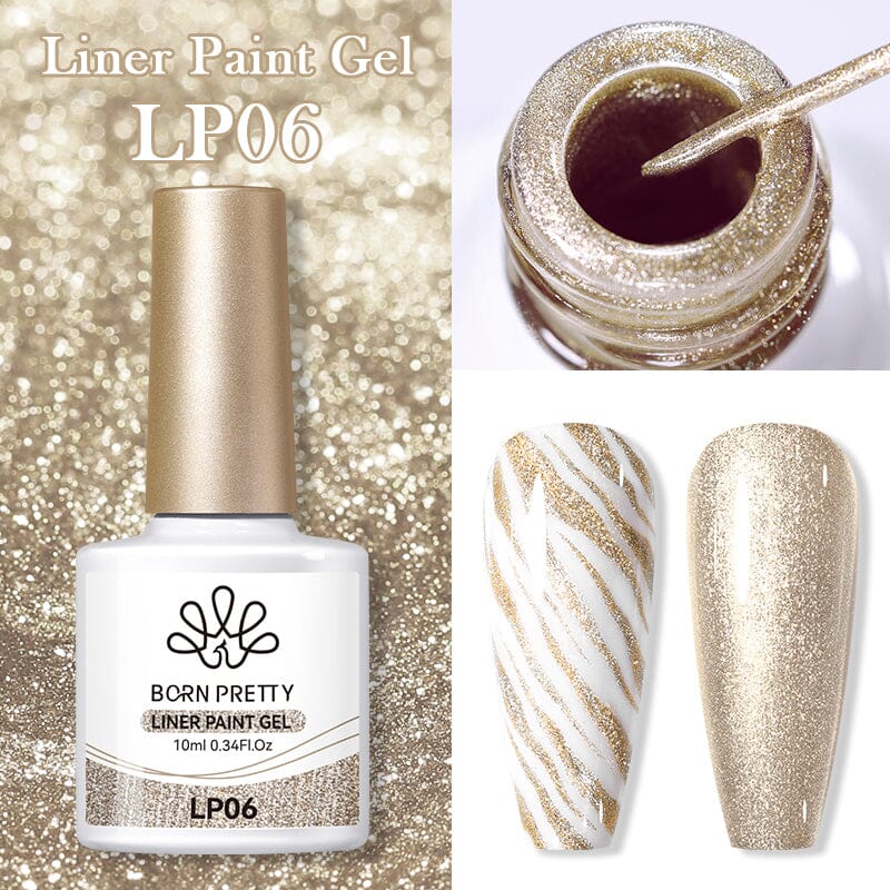 Liner Paint Gel 10ml Gel Nail Polish BORN PRETTY LP06