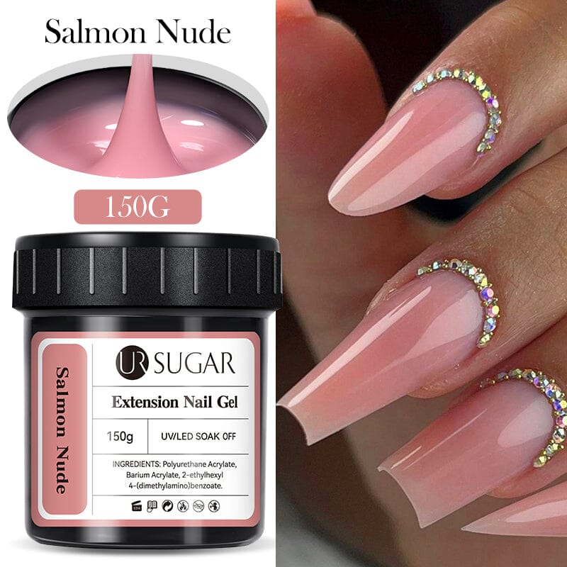 Extension Nail Gel 150g Extension Nail Gel UR SUGAR Salmon Nude