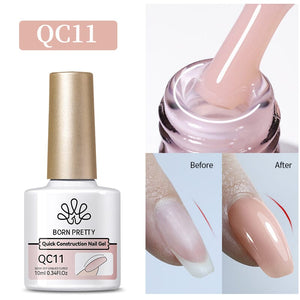 Nude Quick Construction Gel QC11 10ml Gel Nail Polish BORN PRETTY