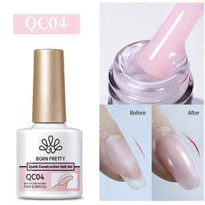 Pink Quick Construction Gel QC04 10ml Gel Nail Polish BORN PRETTY