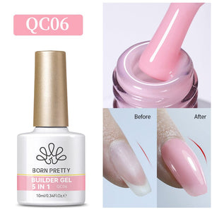 5 IN 1 Builder Gel QC06 10ml Gel Nail Polish BORN PRETTY