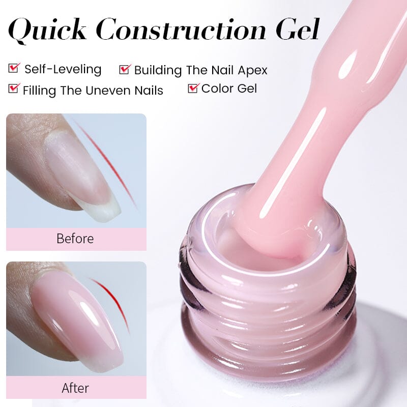 Quick Construction Gel QC07 10ml Gel Nail Polish BORN PRETTY