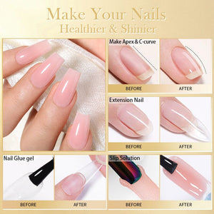 6 in 1 Nail Glue Gel Clear 250g Gel Nail Polish BORN PRETTY