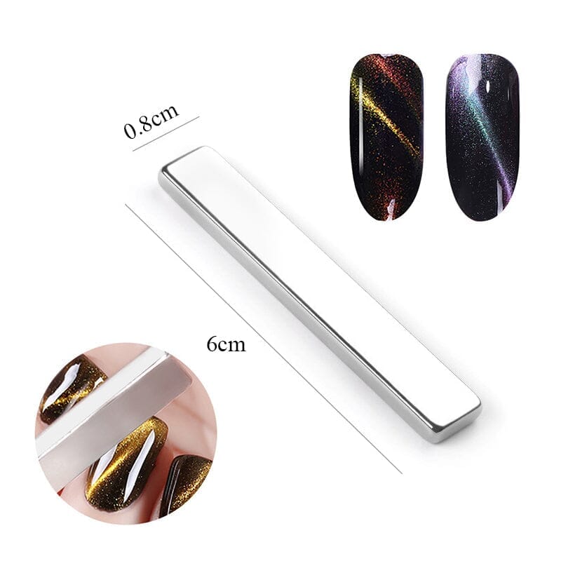 Water Light Cat Magnetic Gel (Polka Dots) 10ml Gel Nail Polish BORN PRETTY Magnetic Stick - Rectangle