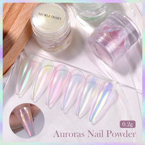 Auroras Nail Powder Nail Art No Brand