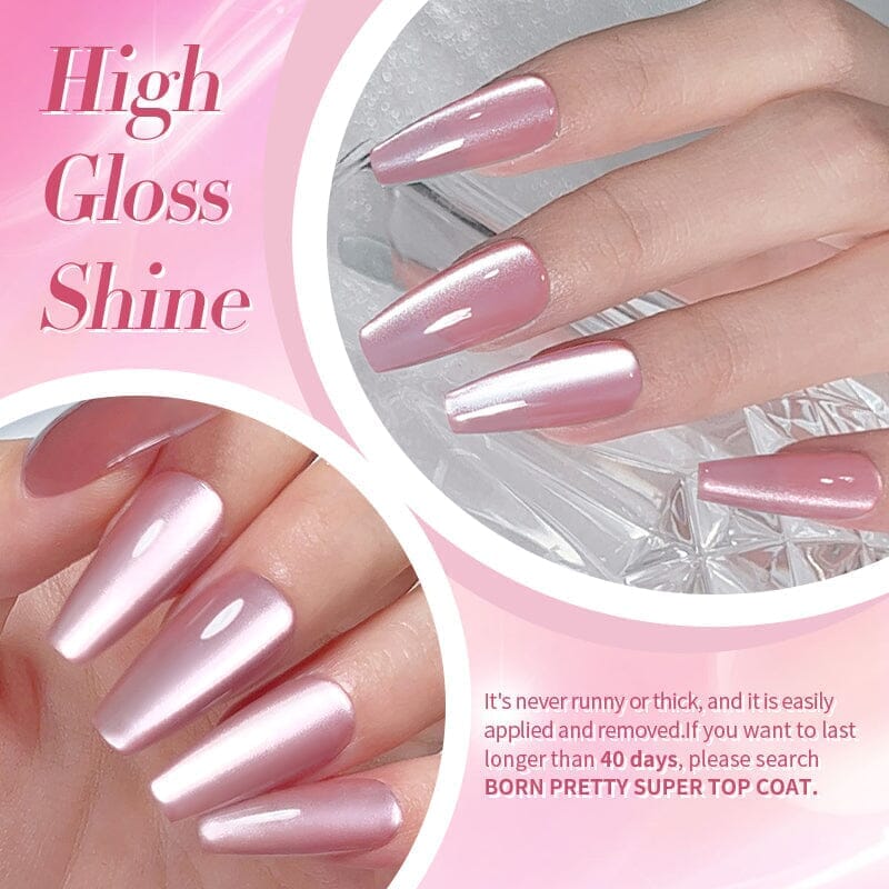 Moonlight Cat Magnetic Gel Polish MY106 Pure Love 10ml Gel Nail Polish BORN PRETTY