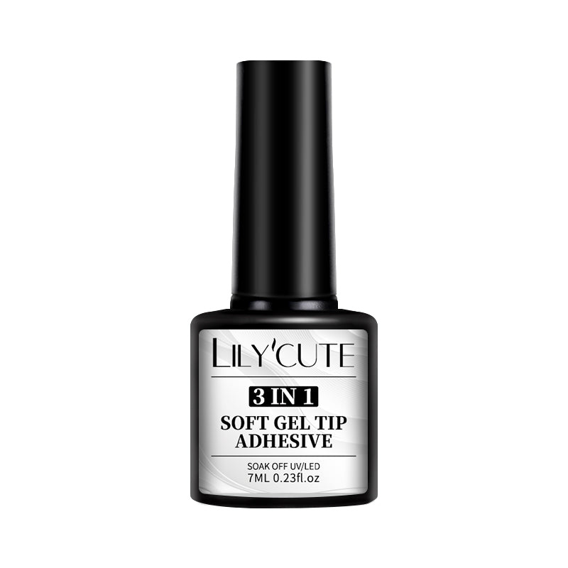 3 In 1 Soft Gel Nail Tips Gel 7ml