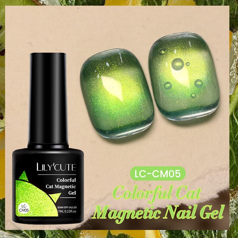 Colorful Cat Magnetic Gel LC-CM05 7ml Gel Nail Polish LILYCUTE