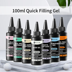 Nail Prep Dehydrator Primer 100ml Base & Top Coat UR SUGAR