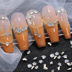 50pcs Zircon Nail Decoration Nail Decoration No Brand