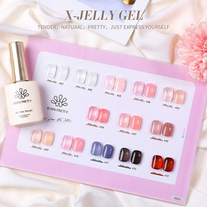 Milky Jelly Gel #01 15ml Gel Nail Polish BORN PRETTY